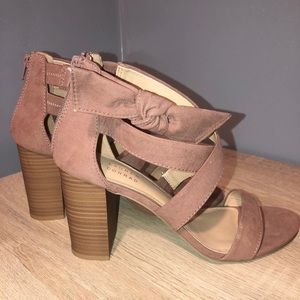 Lauren Conrad LC Mauve heels Bloch pink shoes